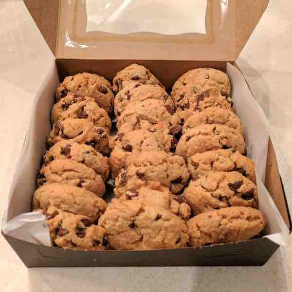 Package of peanut butter chocolate chip cookies