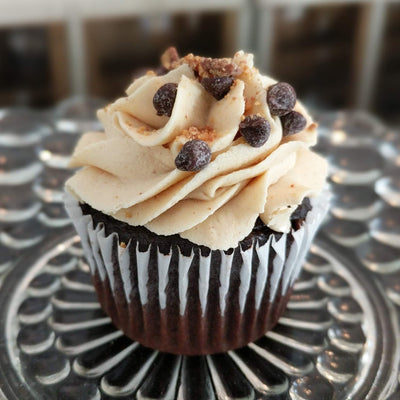 Chocolate Cupcake with Peanut Butter Buttercream